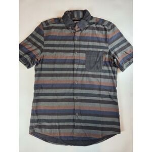 Coalatree Eco-Minded Goods Shirt Men's Size Medium Sienna Stretch Organic Hemp